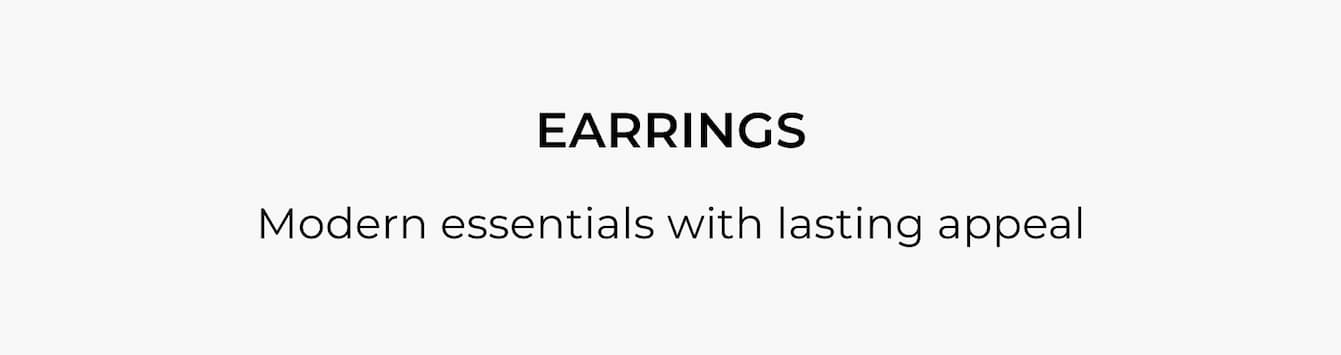 Earrings