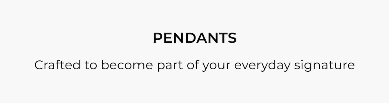 Pendants