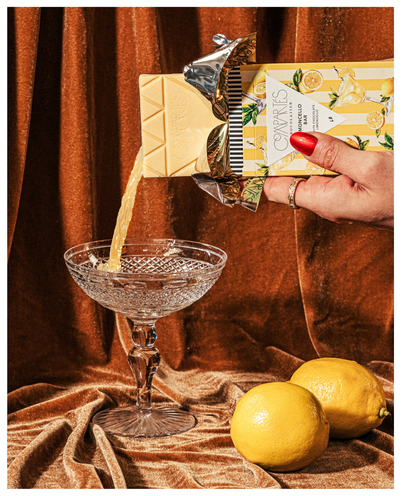 Limoncello Chocolate Bar