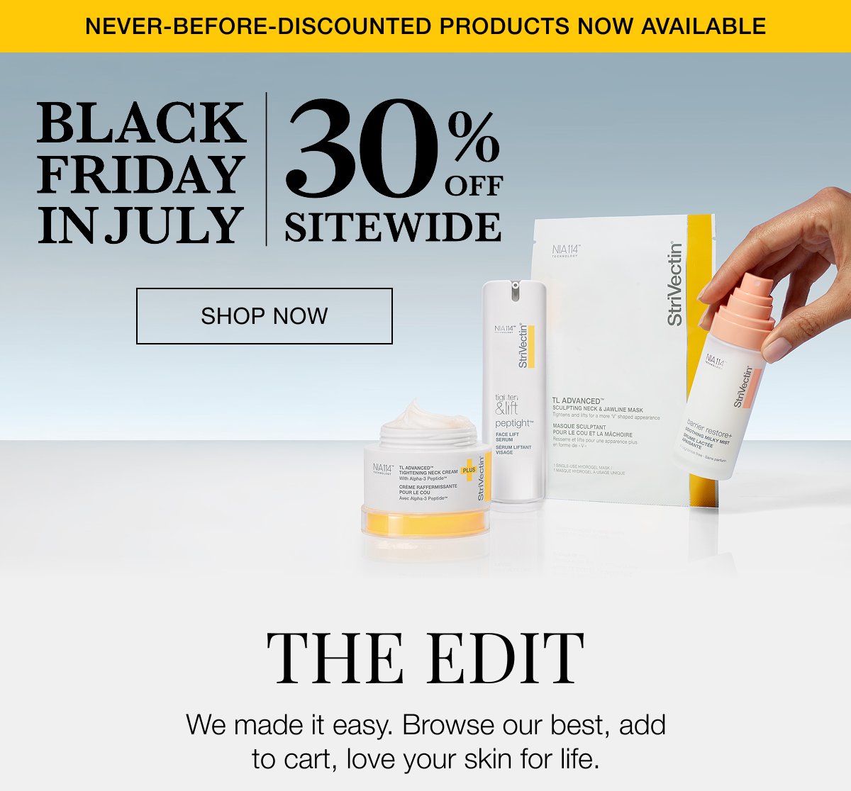 Shop StriVectin Black Friday in July 30% off Sitewide
