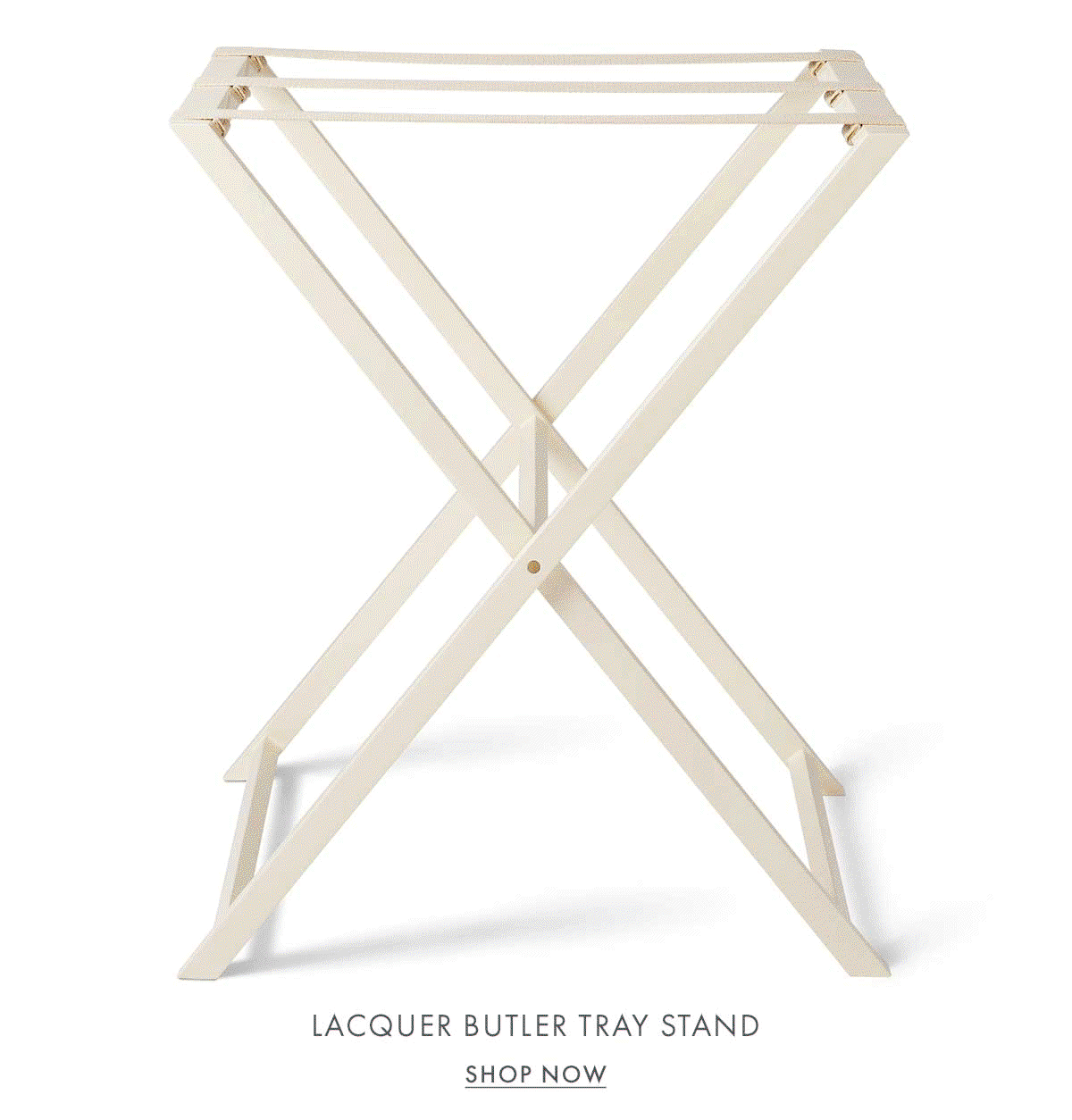 Lacquer Butler Tray Stand