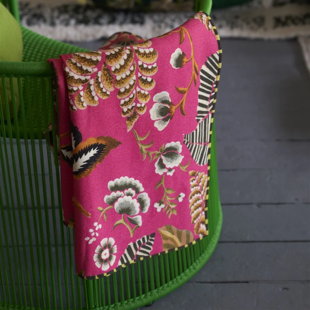 Designer Guild Rose De Damas Throw