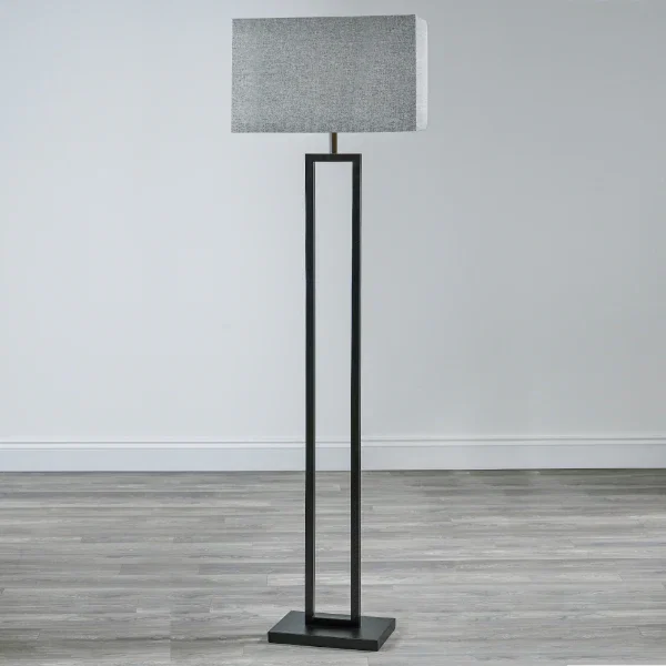 Image of Walsten Black Floor Lamp