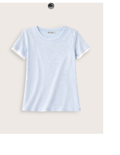 Lally Organic Cotton Layer Tee