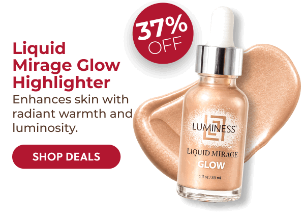 LIQUID MIRAGE GLOW HIGHLIGHTER: Create the perfect radiant base before the festivities begin.