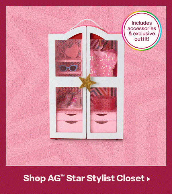 Shop AG™ Star Stylist Closet
