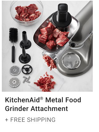 KitchenAid® Metal Food Grinder Attachment + free shipping