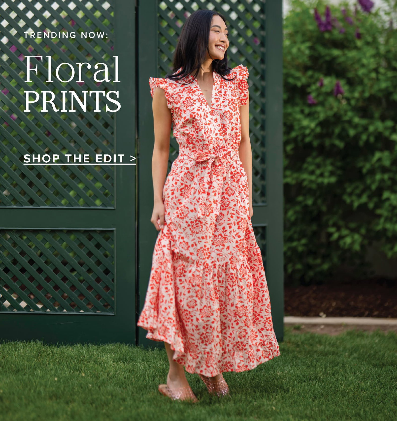 Trending now: floral prints