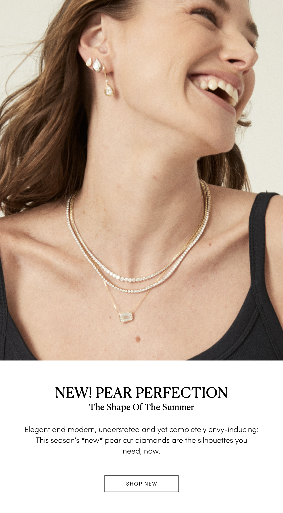 Pear shaped Diamonds