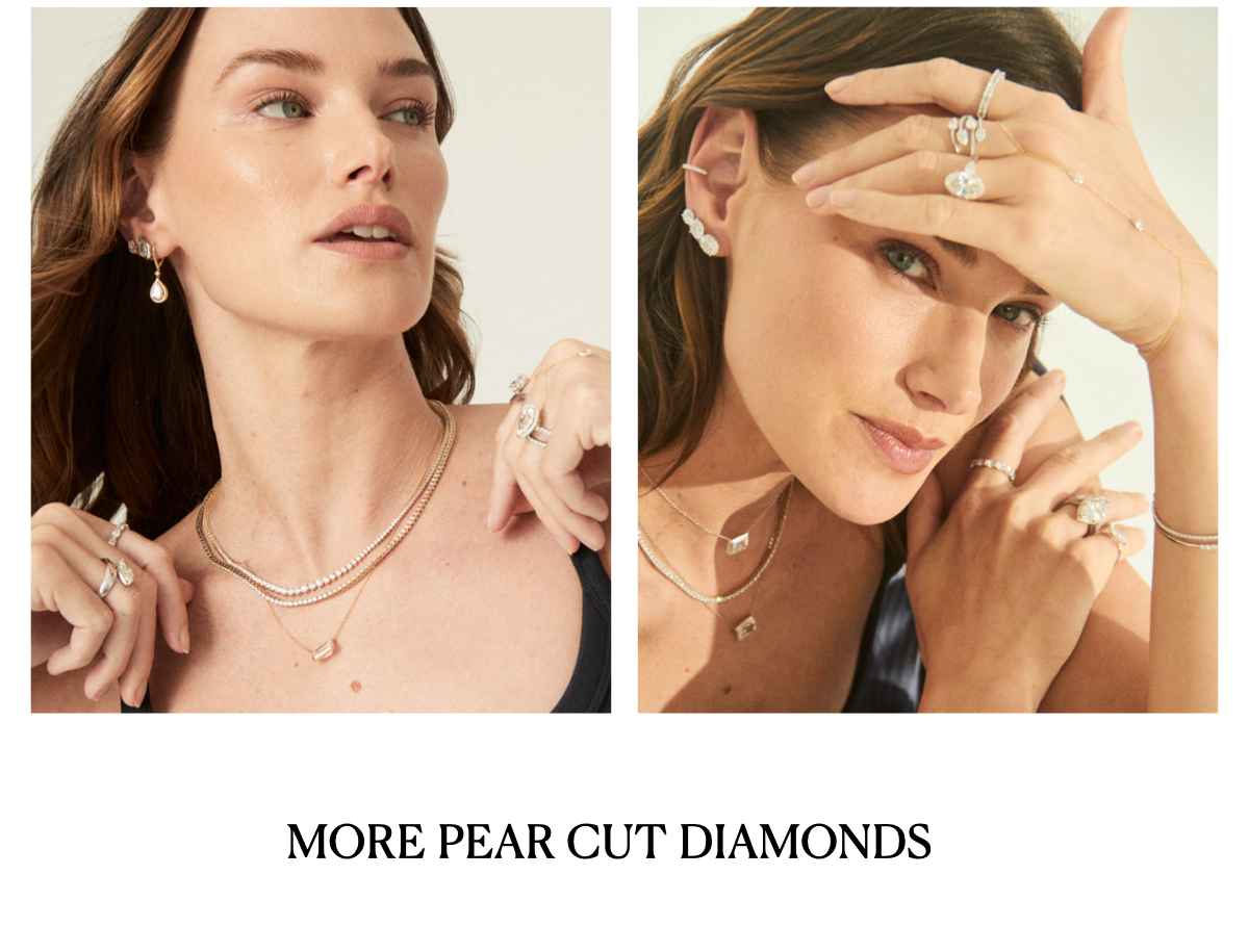 Pear Shaped Diamonds