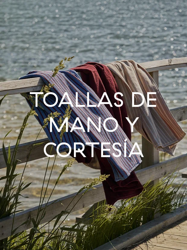 Toallas de mano y cortesía