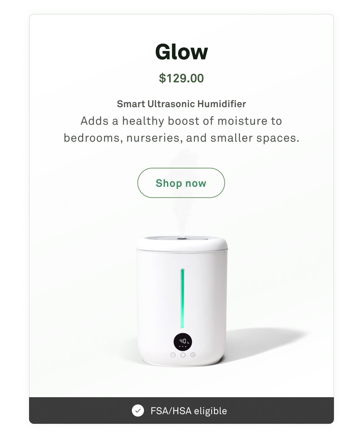 Glow - Smart Ultrasonic Humidifier