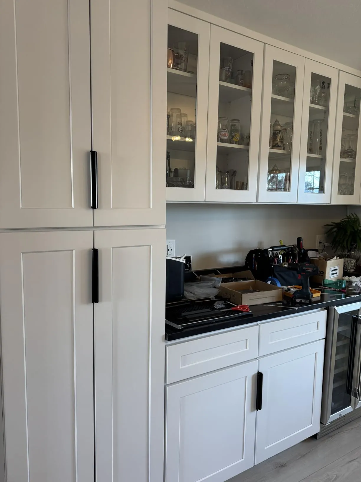 Classic Aluminum Alloy Arc Edge Invisible Cabinet Pulls