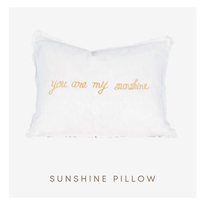 Sunshine Pillow