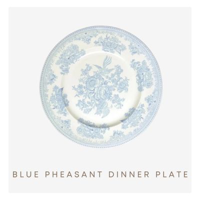 Blue Pheasant Dinner Plate