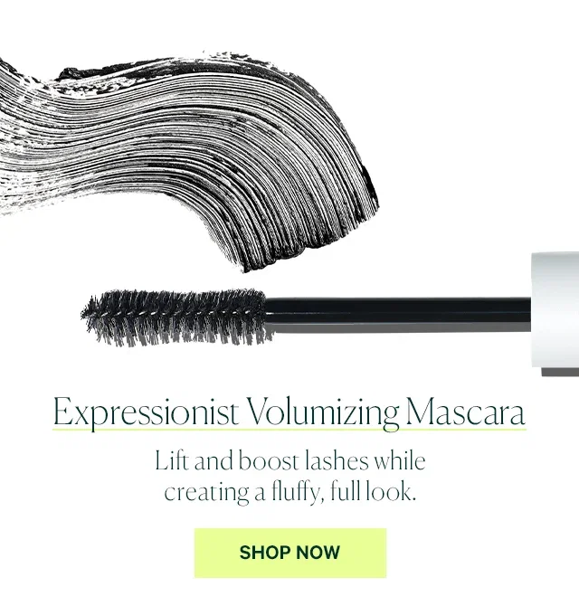 Expressionist Volumizing Mascara  Lift and boost lashes while creating a fluffy, full look.  SHOP NOW