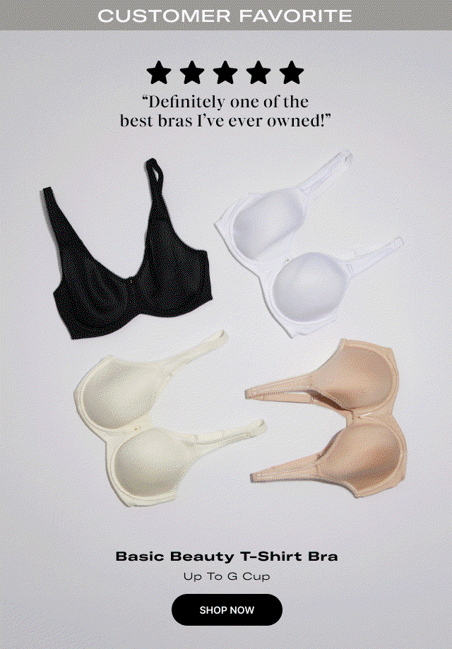 Our #1 T-Shirt Bra - Shop Basic Beauty T-Shirt Bra