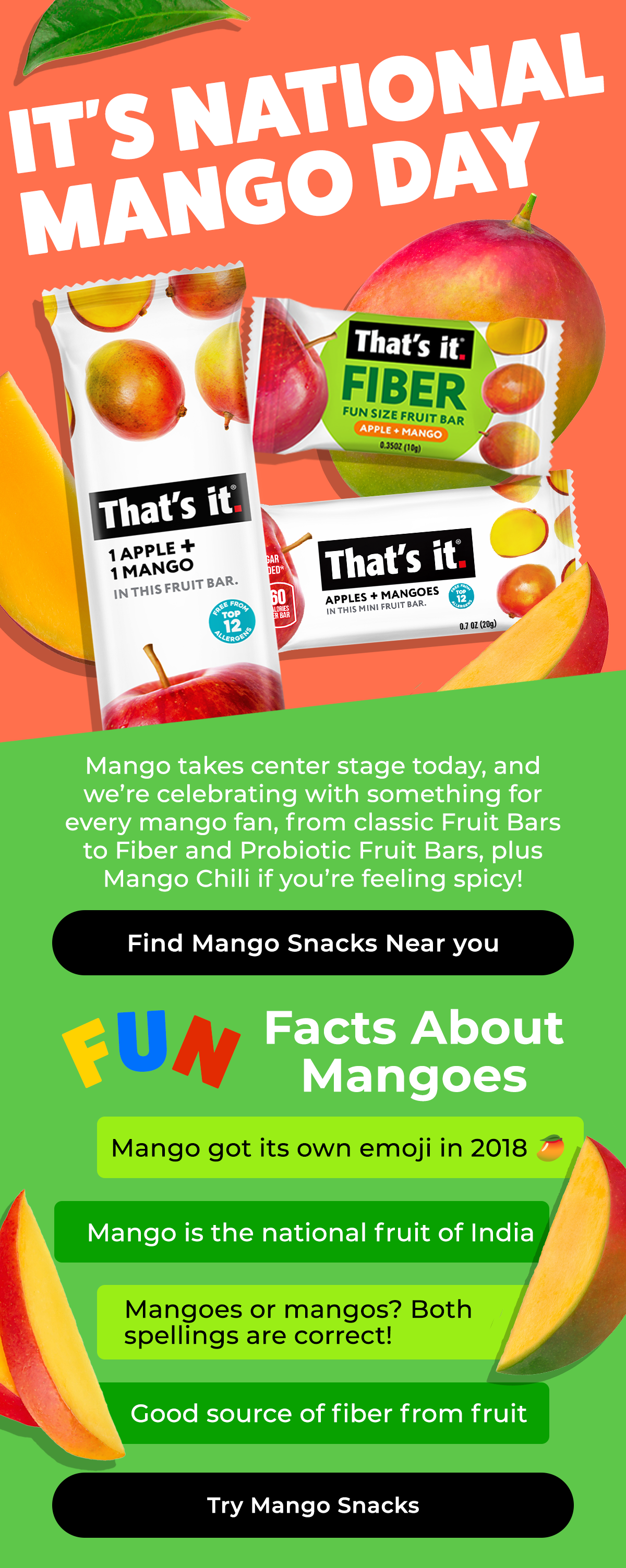 It's National Mango Day