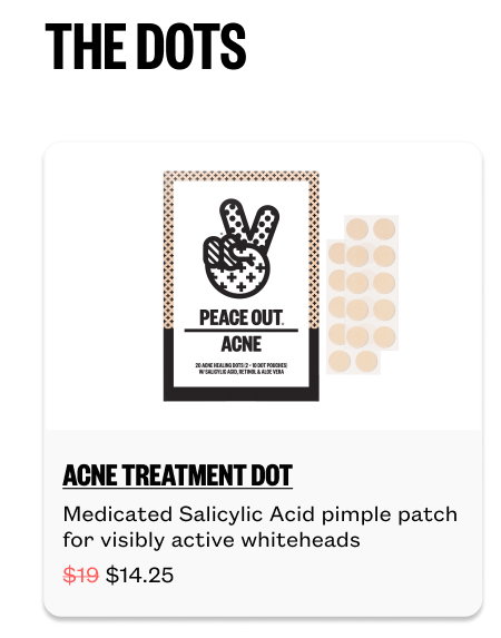 Acne Treatment Dots for $14.25