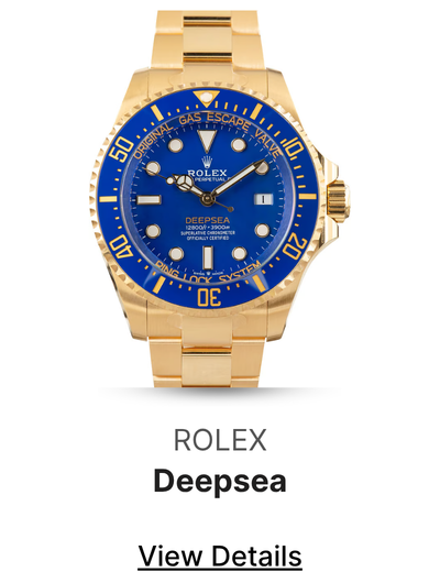 Used Rolex Deepsea Ref 136668LB Blue Dial
