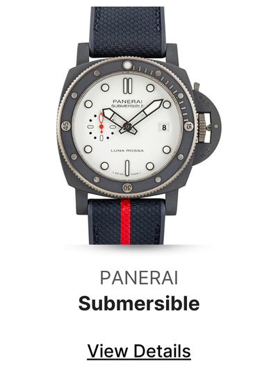 Pre-Owned Panerai Submersible Luna Rossa PAM01543 Ti-Ceramitech