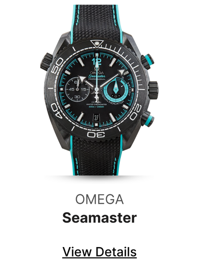 Omega Seamaster Planet Ocean 600M ETNZ Edition Black Ceramic