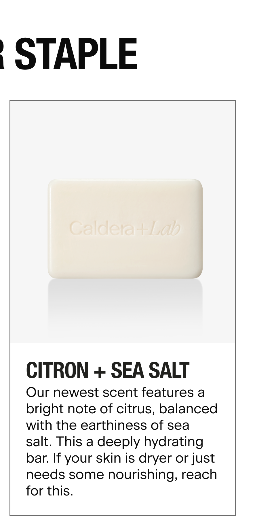 CITRON + SEA SALT