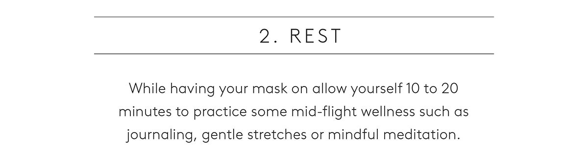 Your skin's in-flight companion