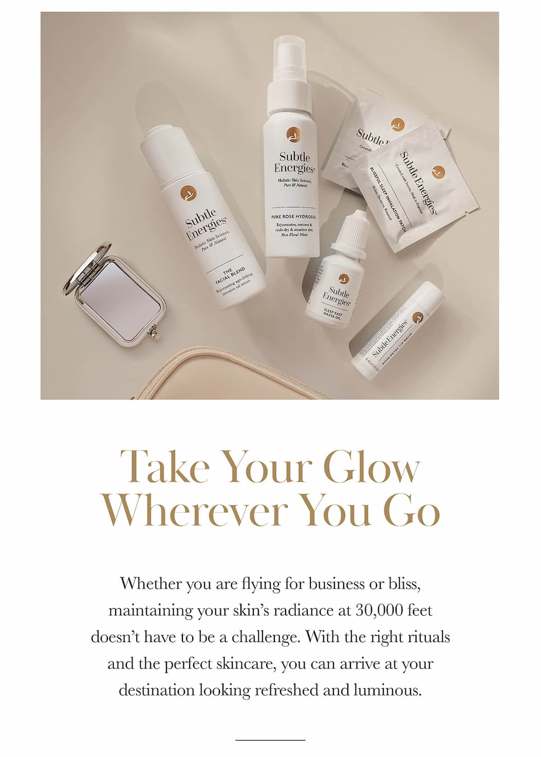 Your skin's in-flight companion