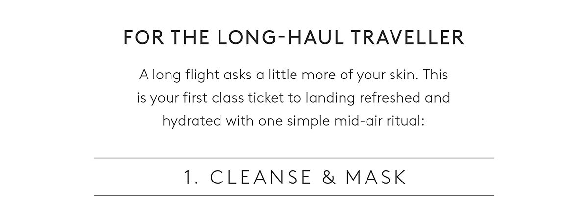 Your skin's in-flight companion
