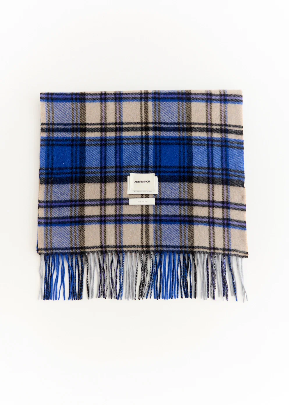 Image of Check Pattern Scarf