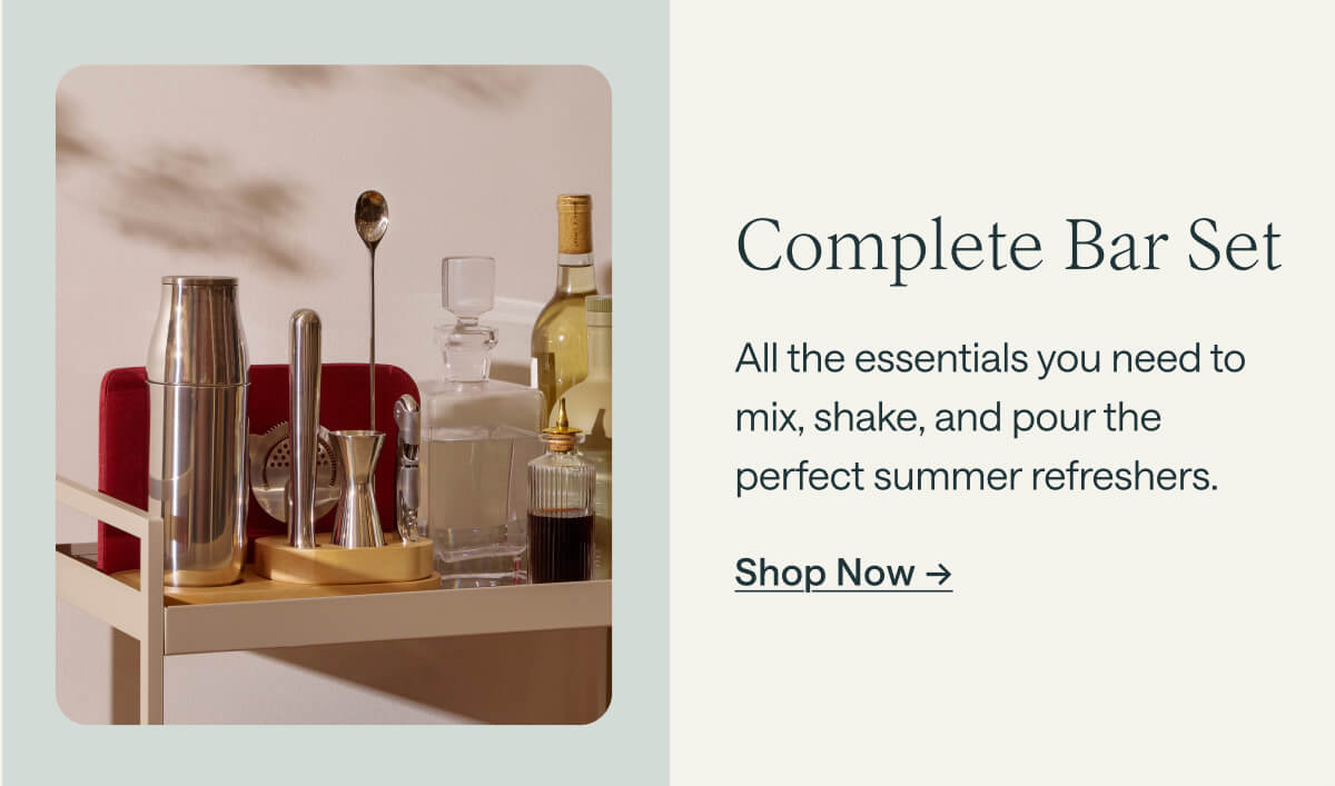 Complete Bar Set | Shop Now 