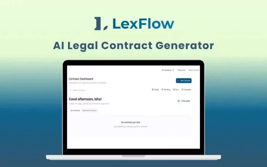 LexFlow – Create, Review & Sign Contracts Faster With AI