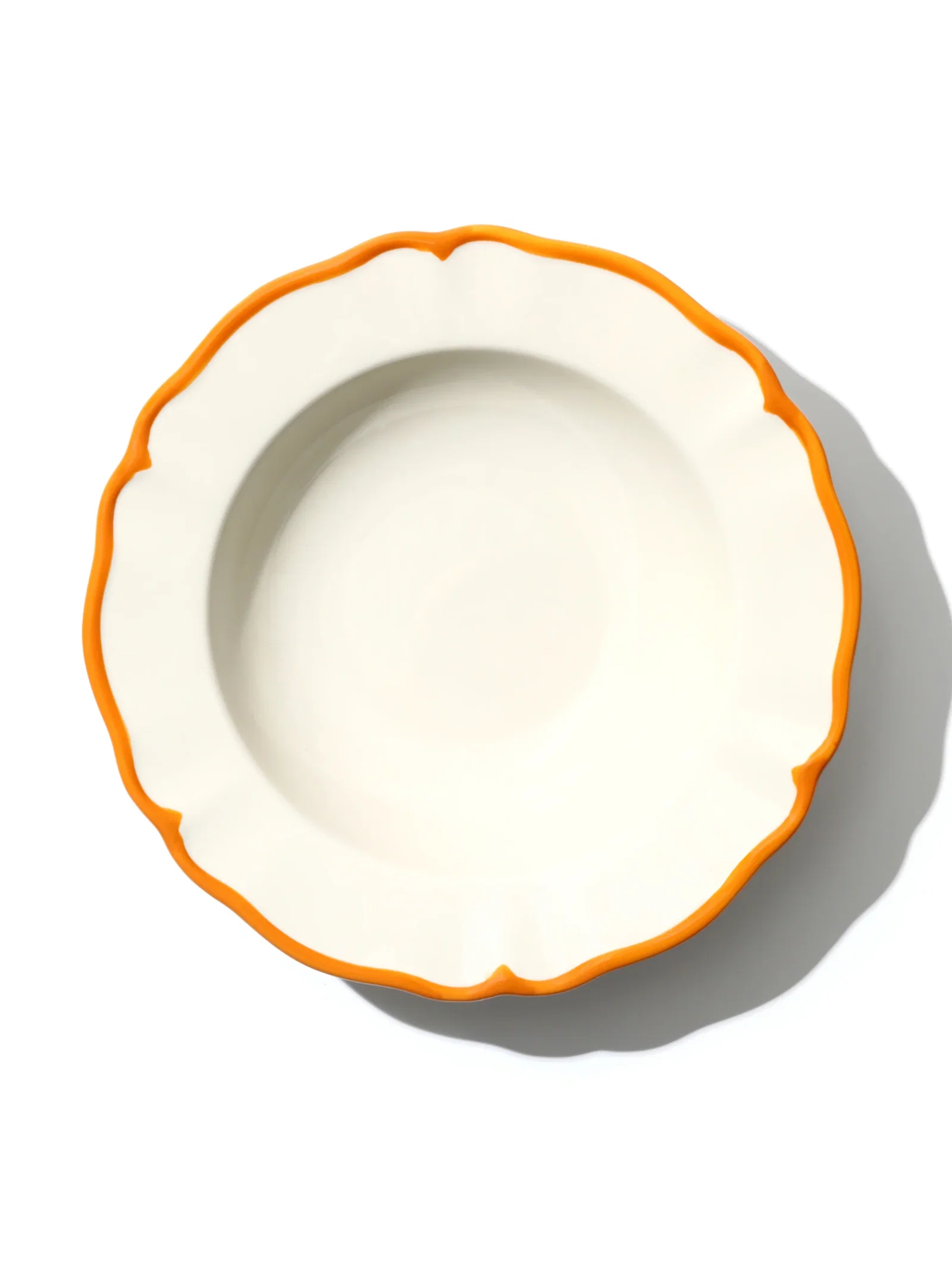Image of Summer Petal Deep Plate, 9 Inch