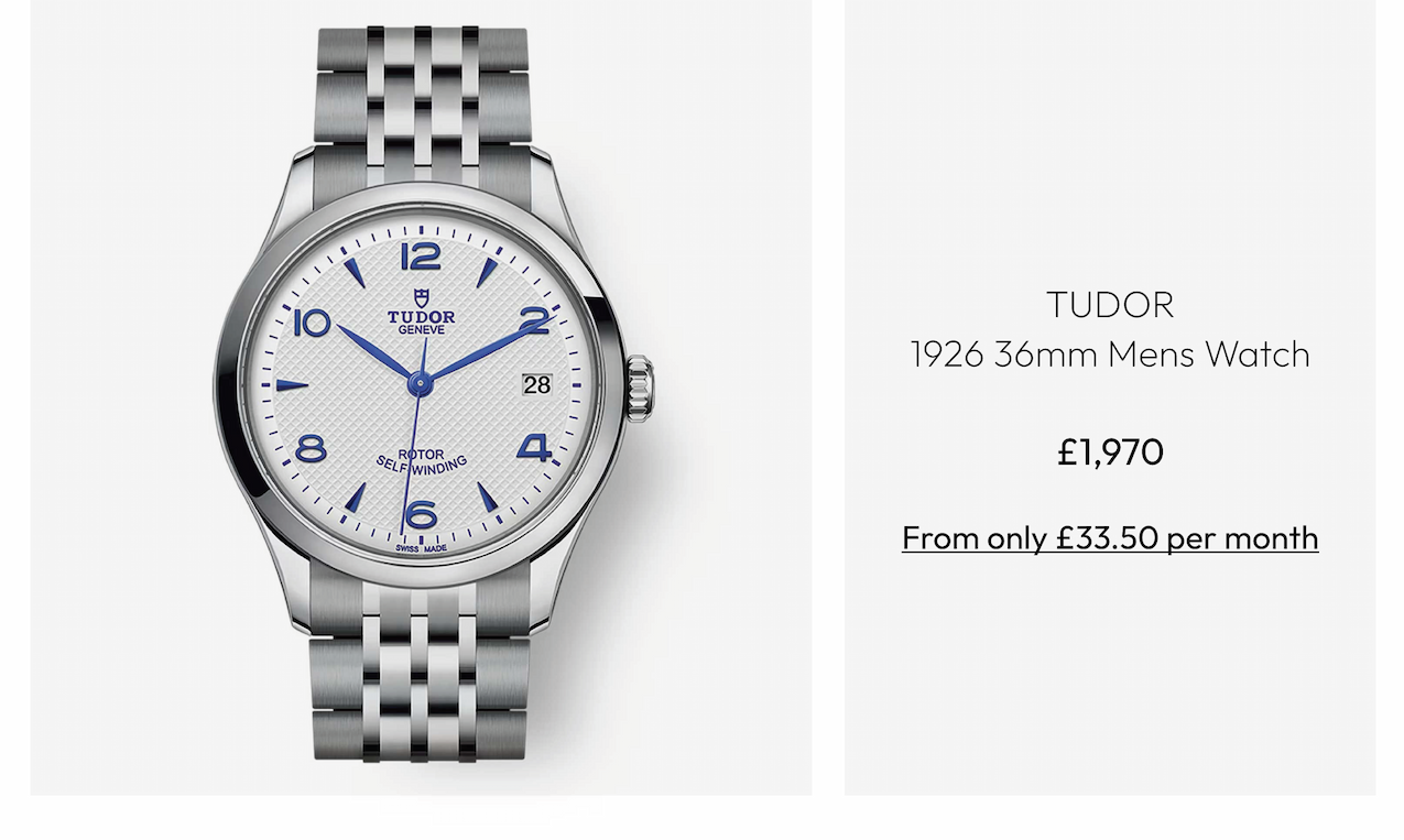 TUDOR 1926 36mm Mens Watch M91450-0005