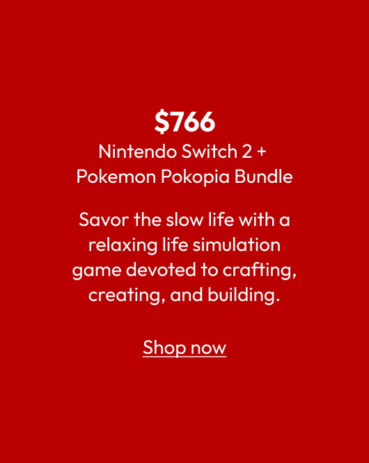 Nintendo Switch 2 + Pokemon Pokopia Bundle