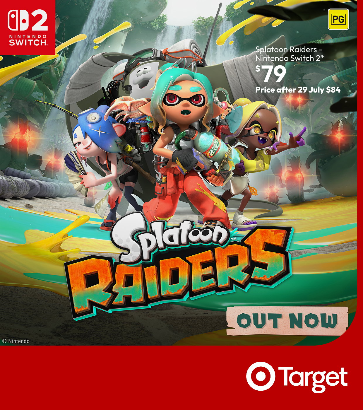 Splatoon Raiders - Nintendo Switch 2