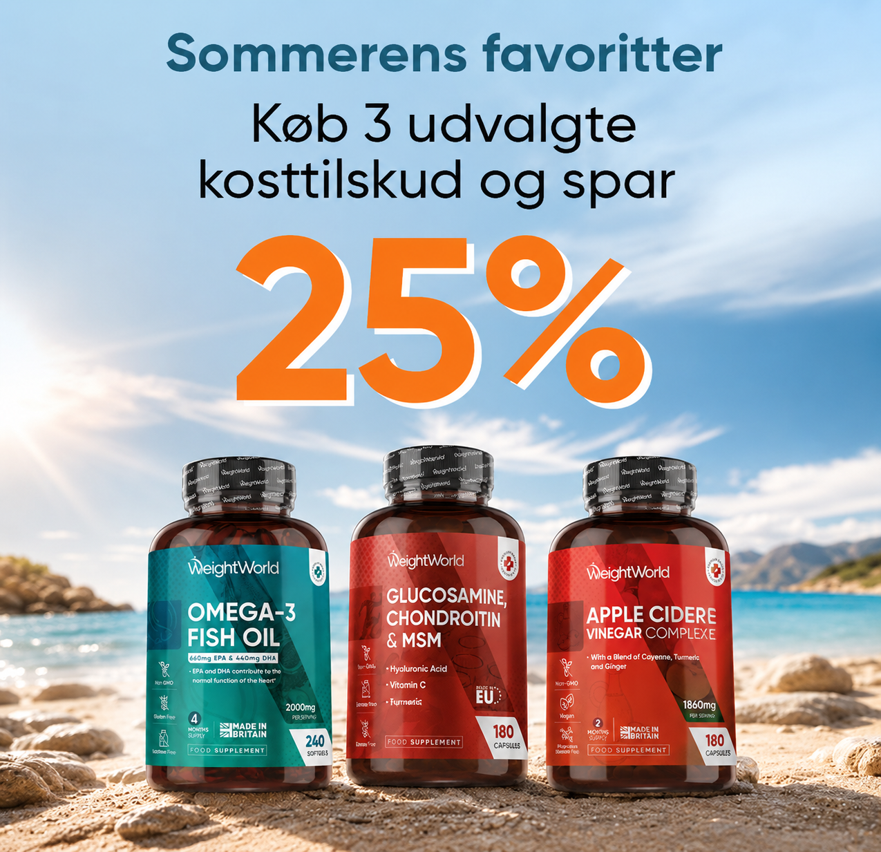 an image of a group of three bottles of vitamin supplements