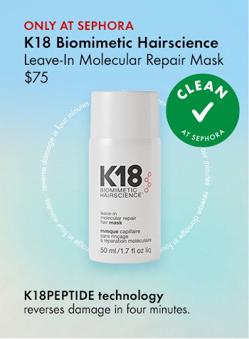 K18 Biomimetic Hairscience Leave-In Molecular Repair Hair Mask