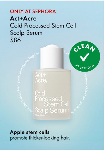 Act+Acre 2% Stem Cell H-2 Grow Complex ™ Scalp Serum For Thicker-Looking Hair