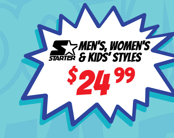 Starter at $24.99