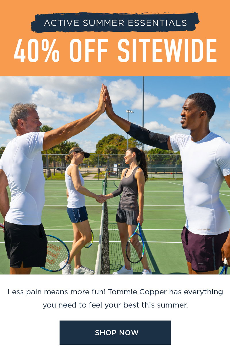 ACTIVE SUMMER ESSENTIALS 40% OFF SITEWIDE SHOP NOW