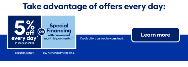 Take advantage of offers every day: