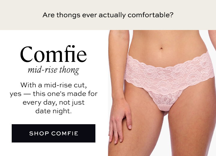 Comfie - Mid-rise Thong