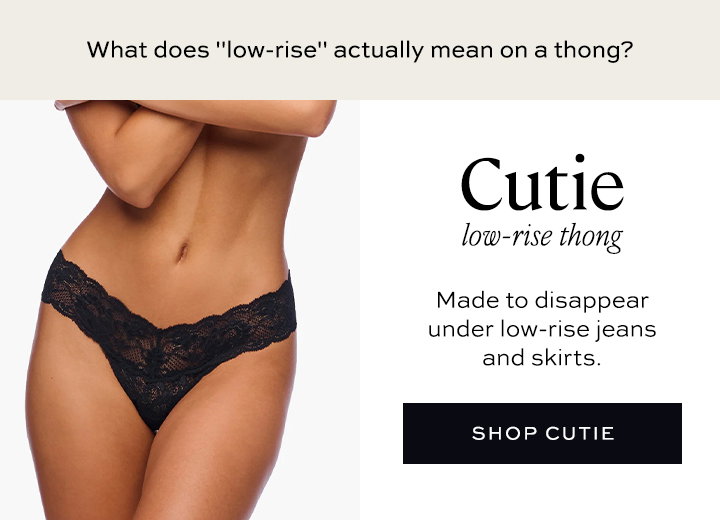 Cutie - Low-rise Thong