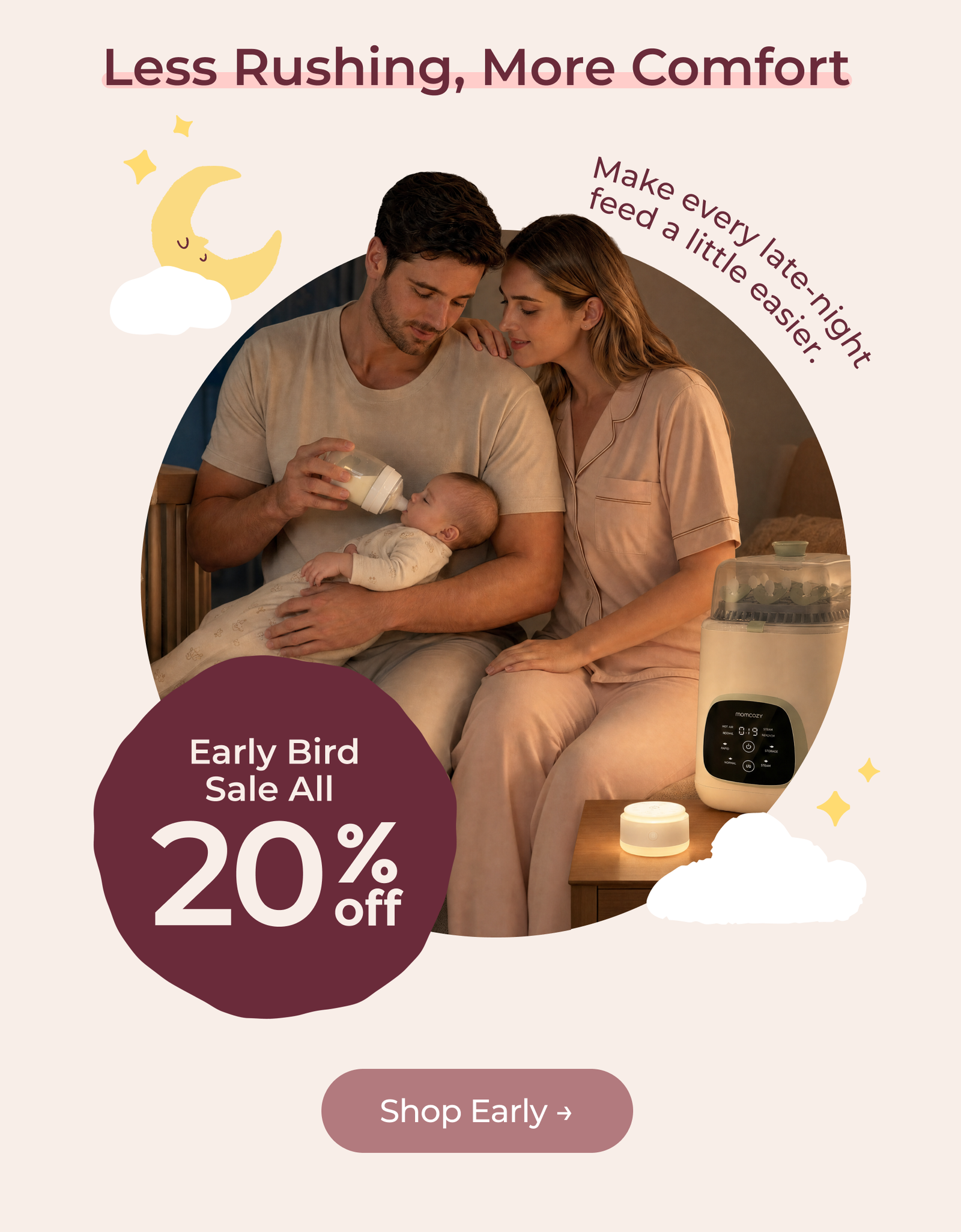 Take a Breath  Calm their world with gentle sound and a comforting swaddle  See What Helps