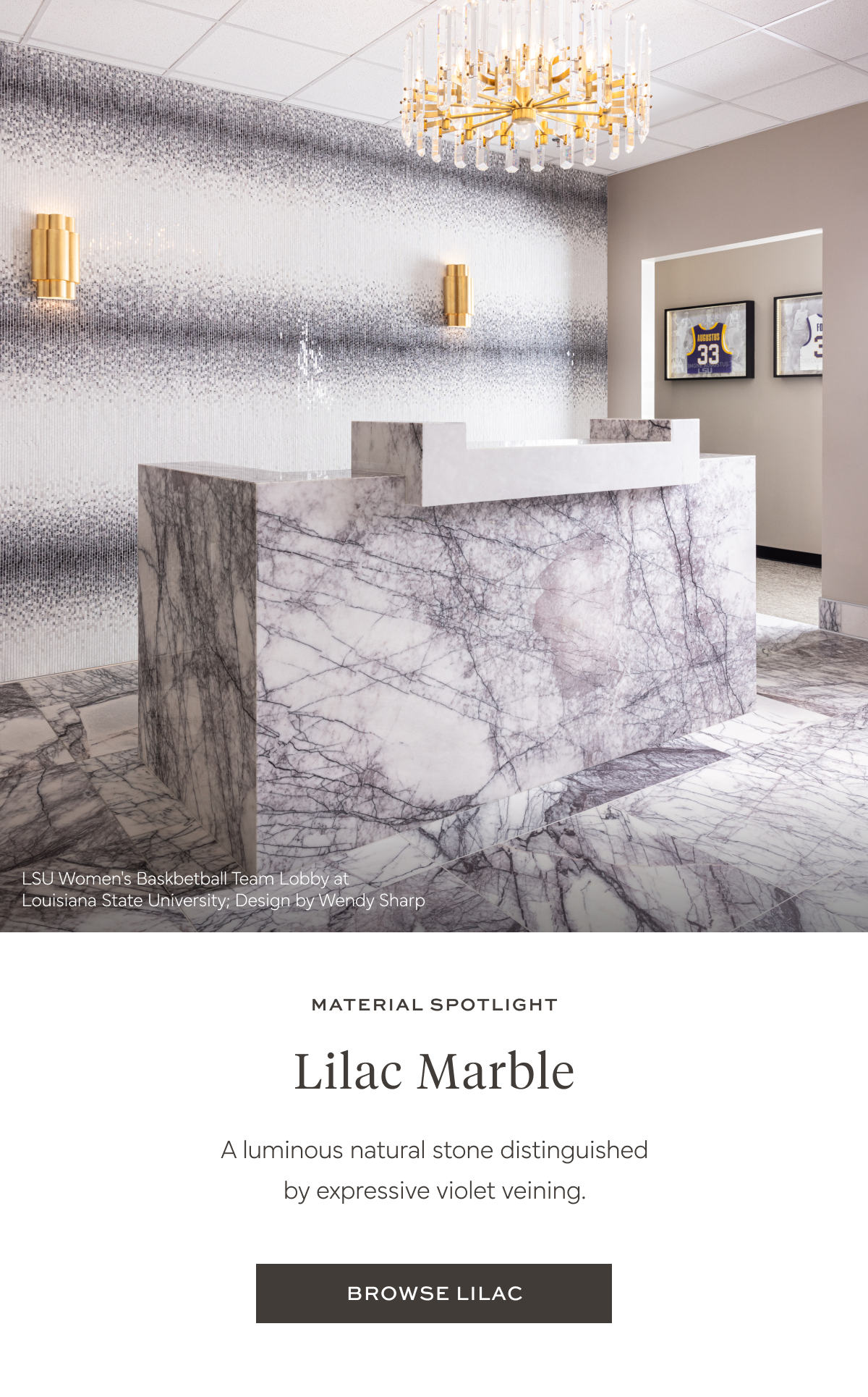 Artistic Tile | Lilac Marble