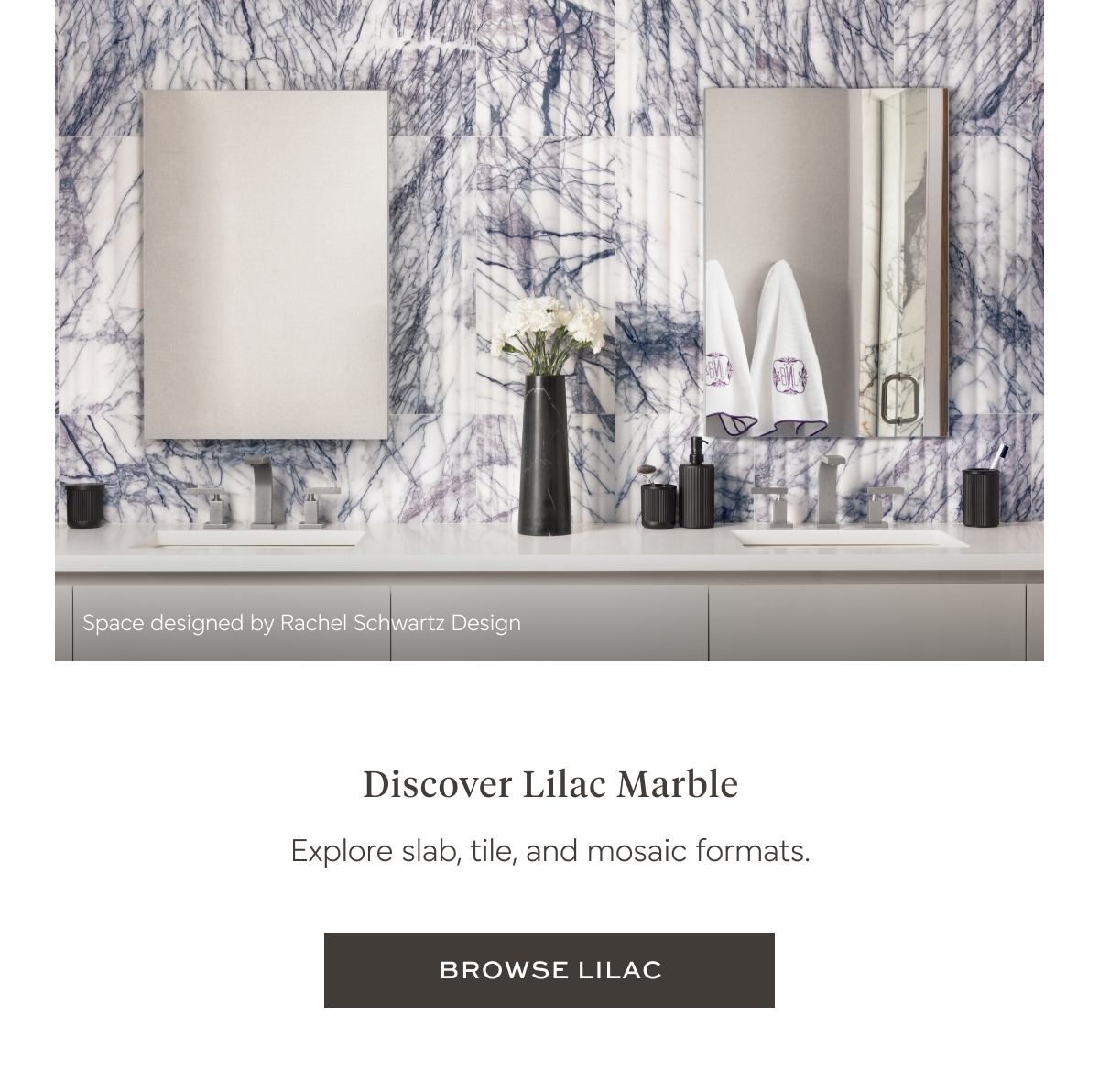 Artistic Tile | Lilac Marble