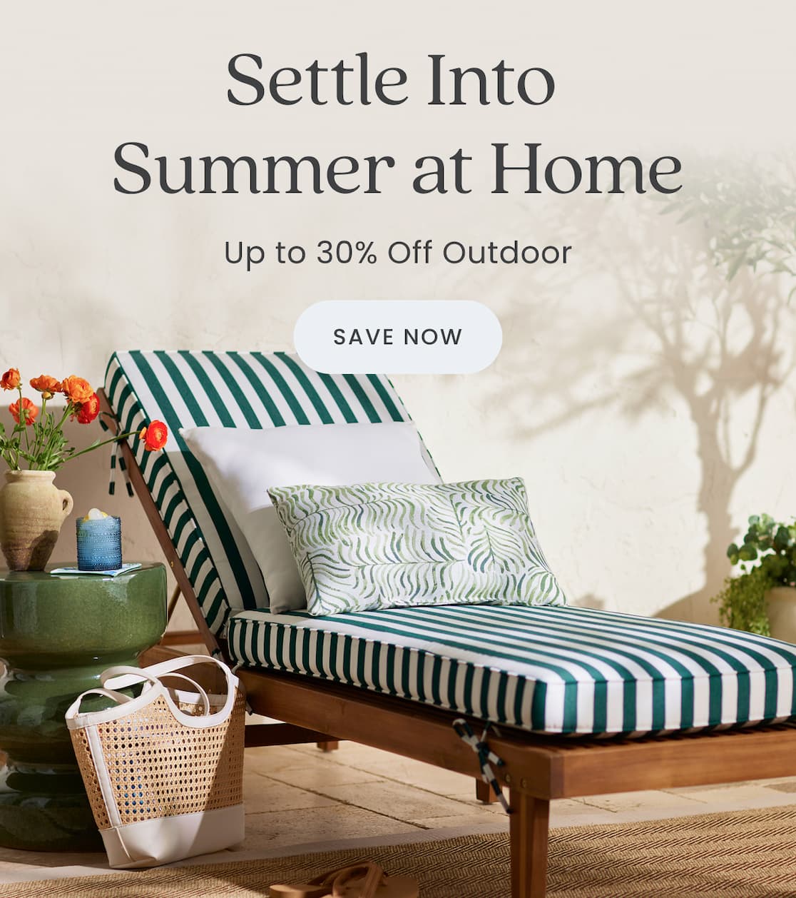 Settle into Summer at Home