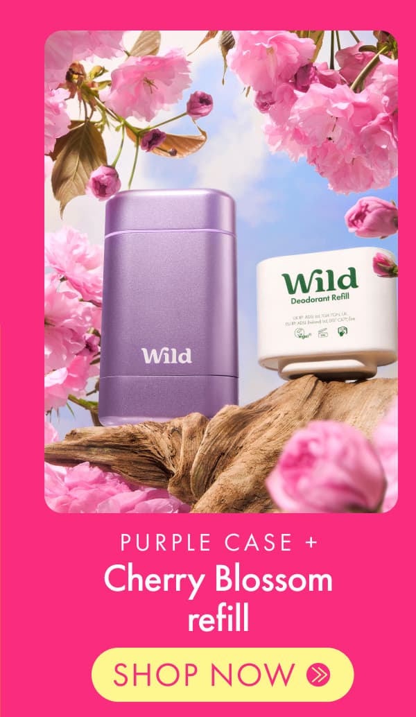 Purple Case + Cherry Blossom Refill